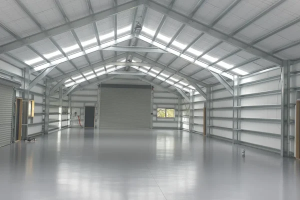 Large workshop, built by Kiwi Sheds, South Auckland