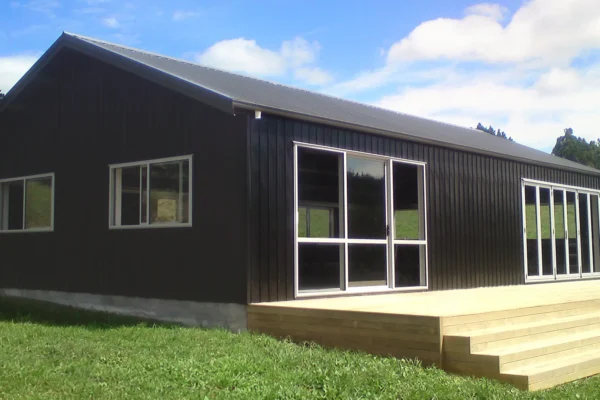 2-bedroom shed house, built by The Shed Company, North Auckland