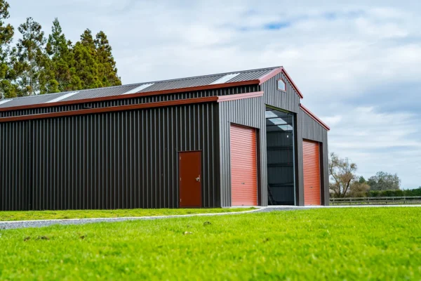 American barn, built by Waikato Sheds, Hamilton